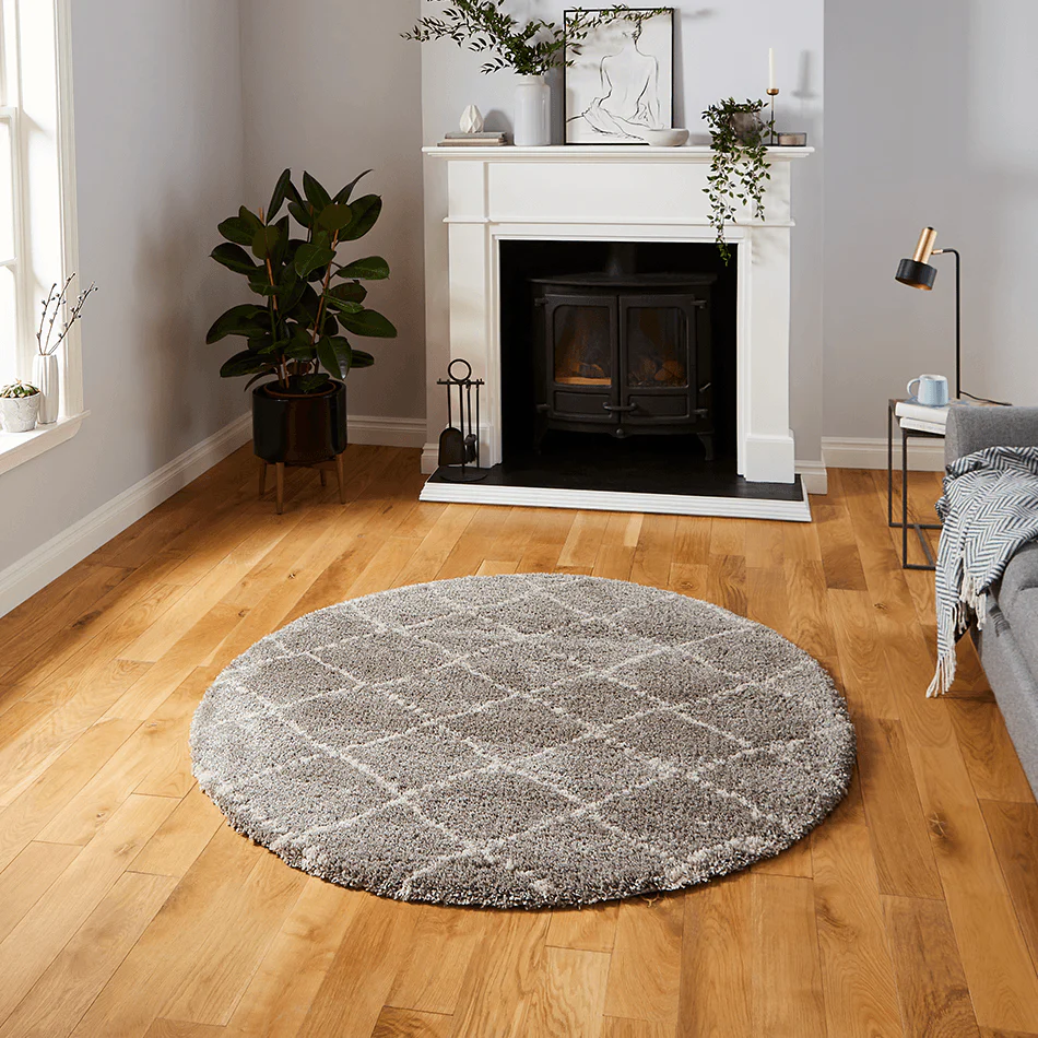 Royal Nomadic 5413 Grey Cream Round