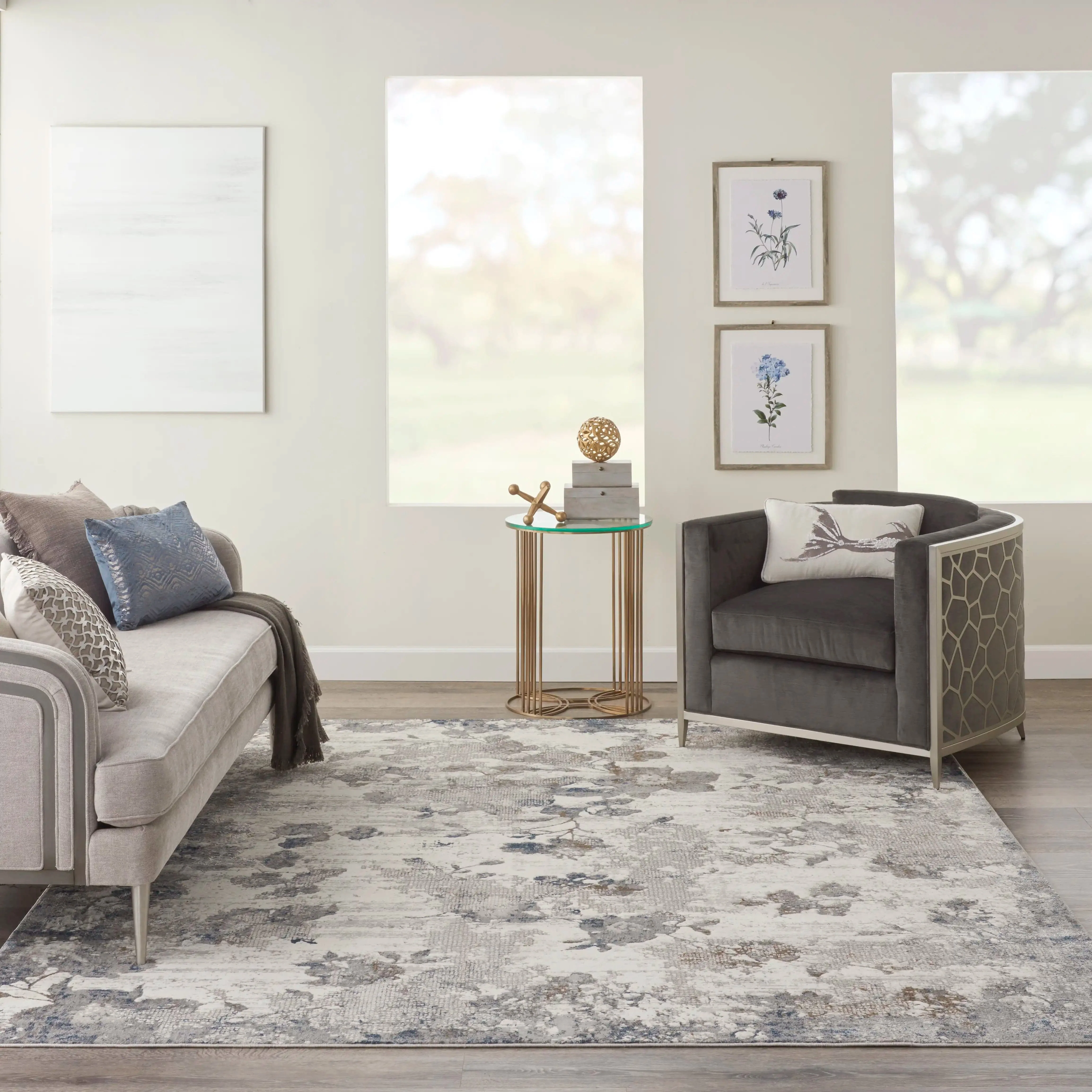 Royal Terrace KI40 Ivory Grey Runner