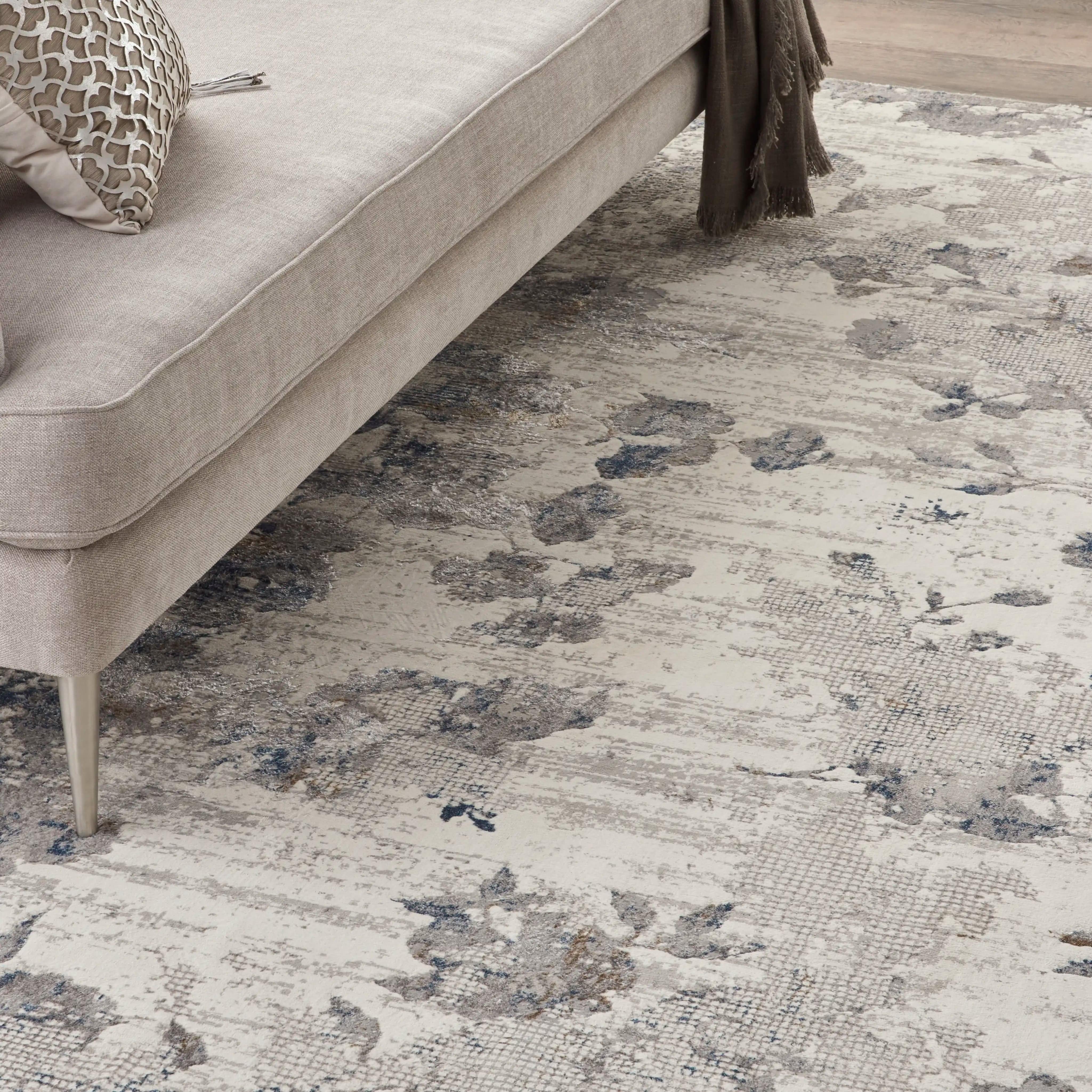 Royal Terrace KI40 Ivory Grey Runner - Image 3