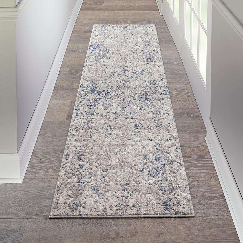 Royal Terrace KI43 Beige Blue Runner