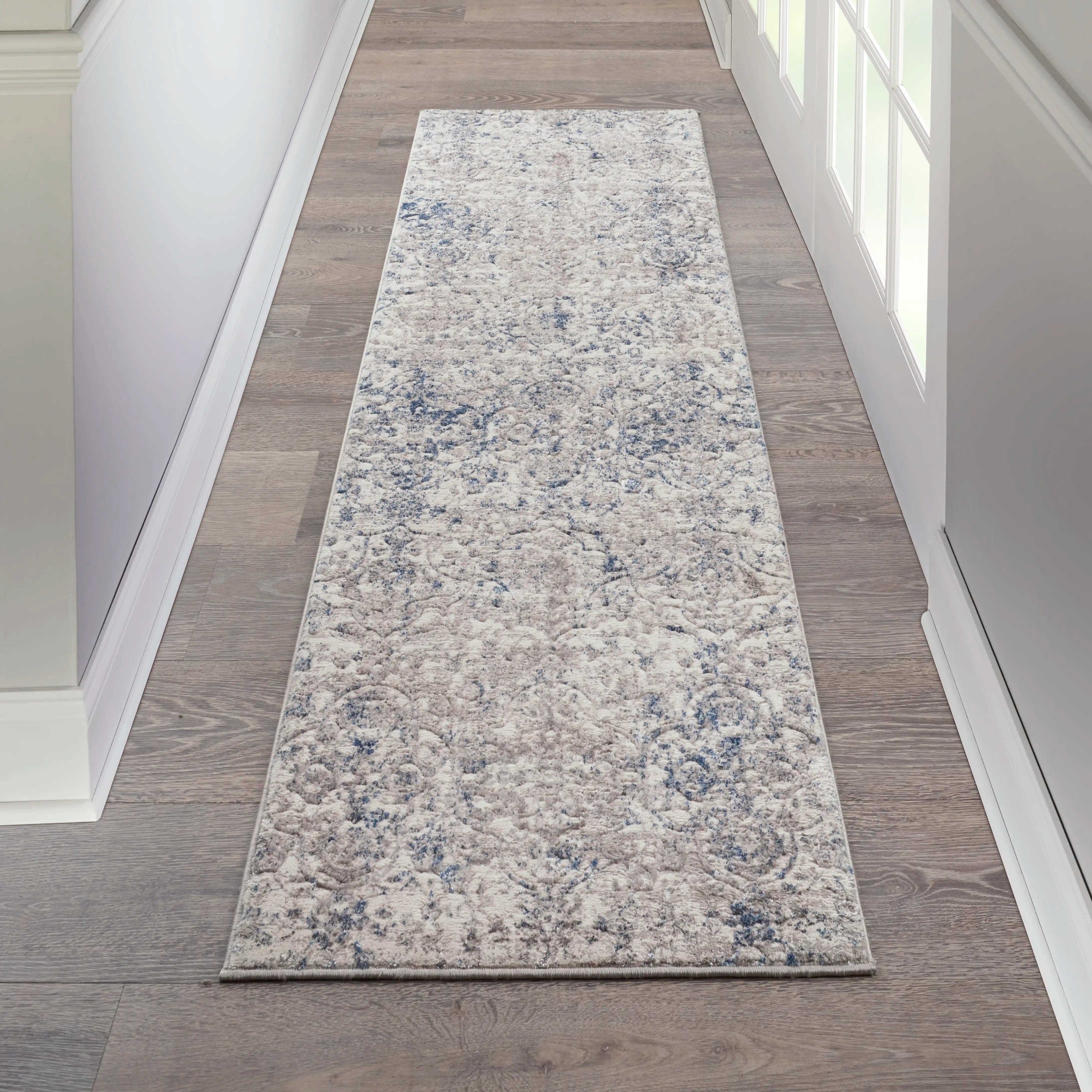 Royal Terrace KI44 Beige Blue Runner - Image 5