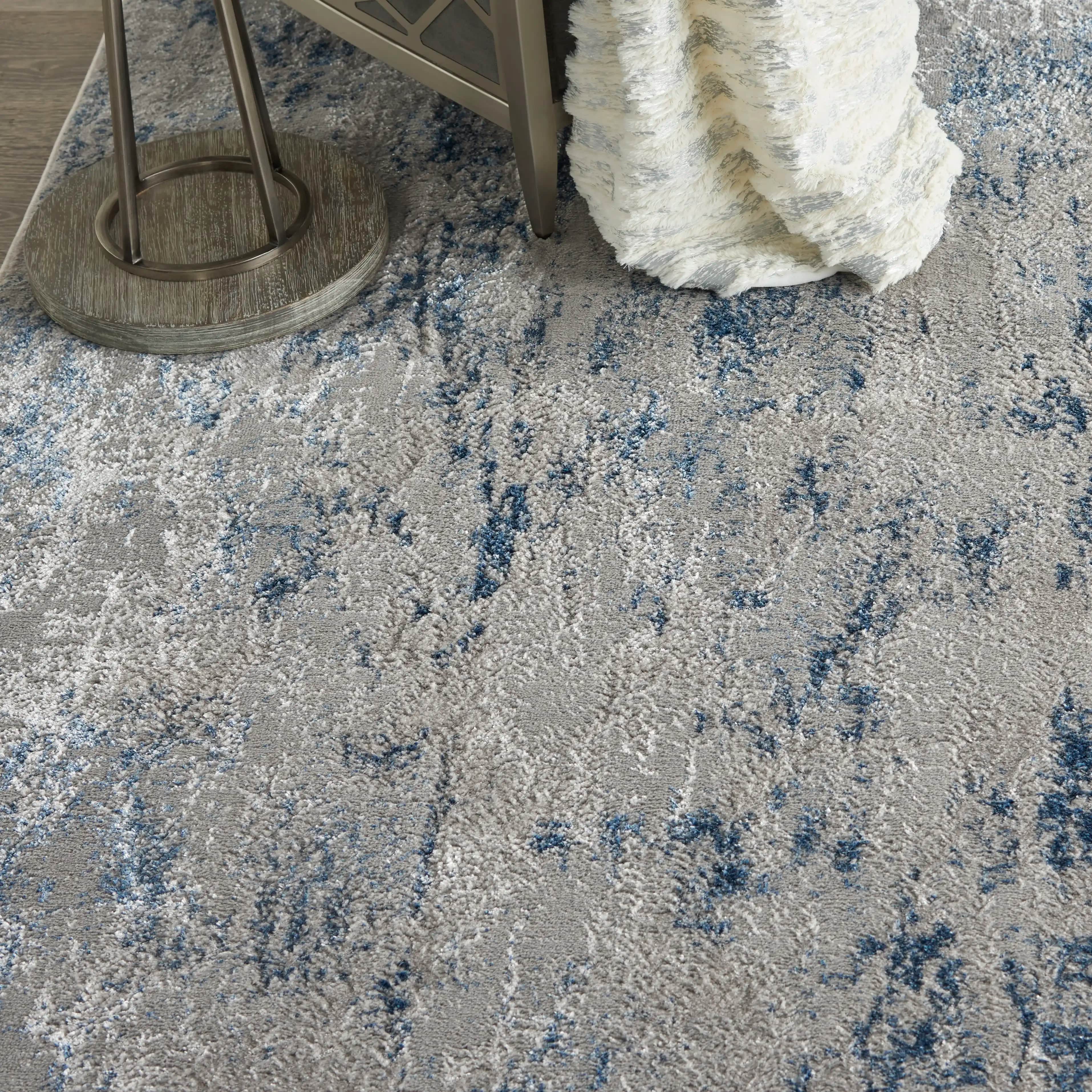 Royal Terrace KI45 Grey Blue Runner - Image 3