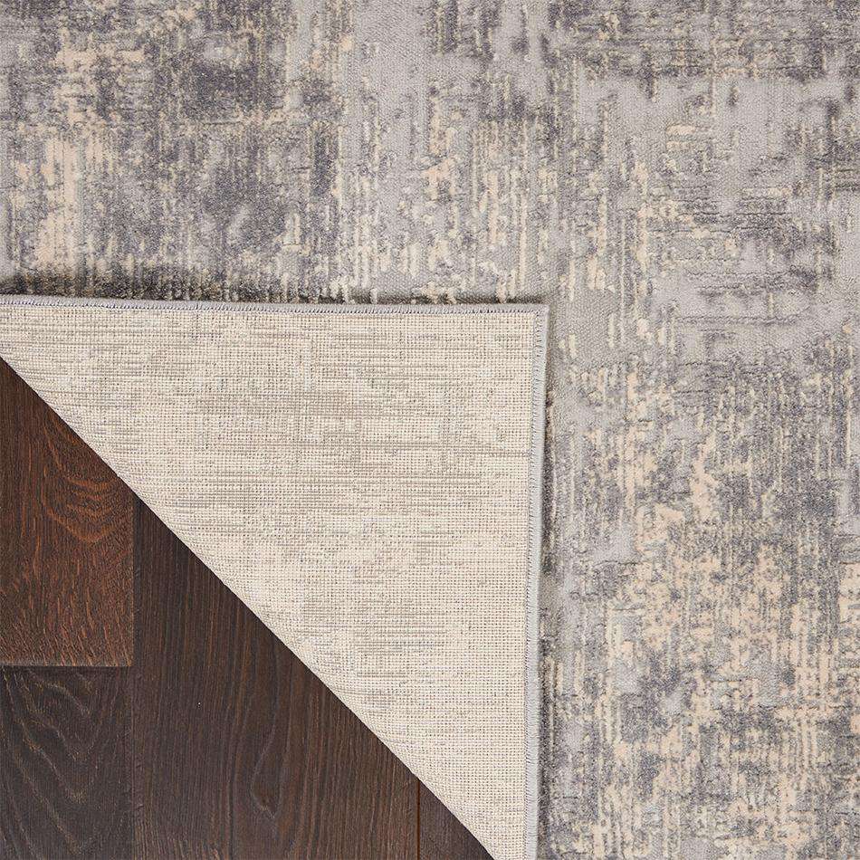 Rustic Textures RUS01 Ivory Silver - Image 3