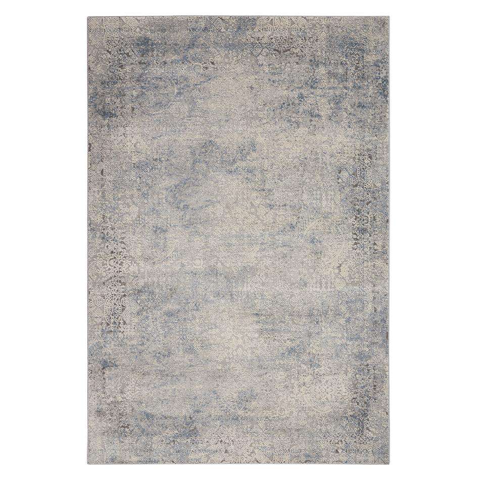 Rustic Textures RUS09 Ivory Light Blue - Image 2