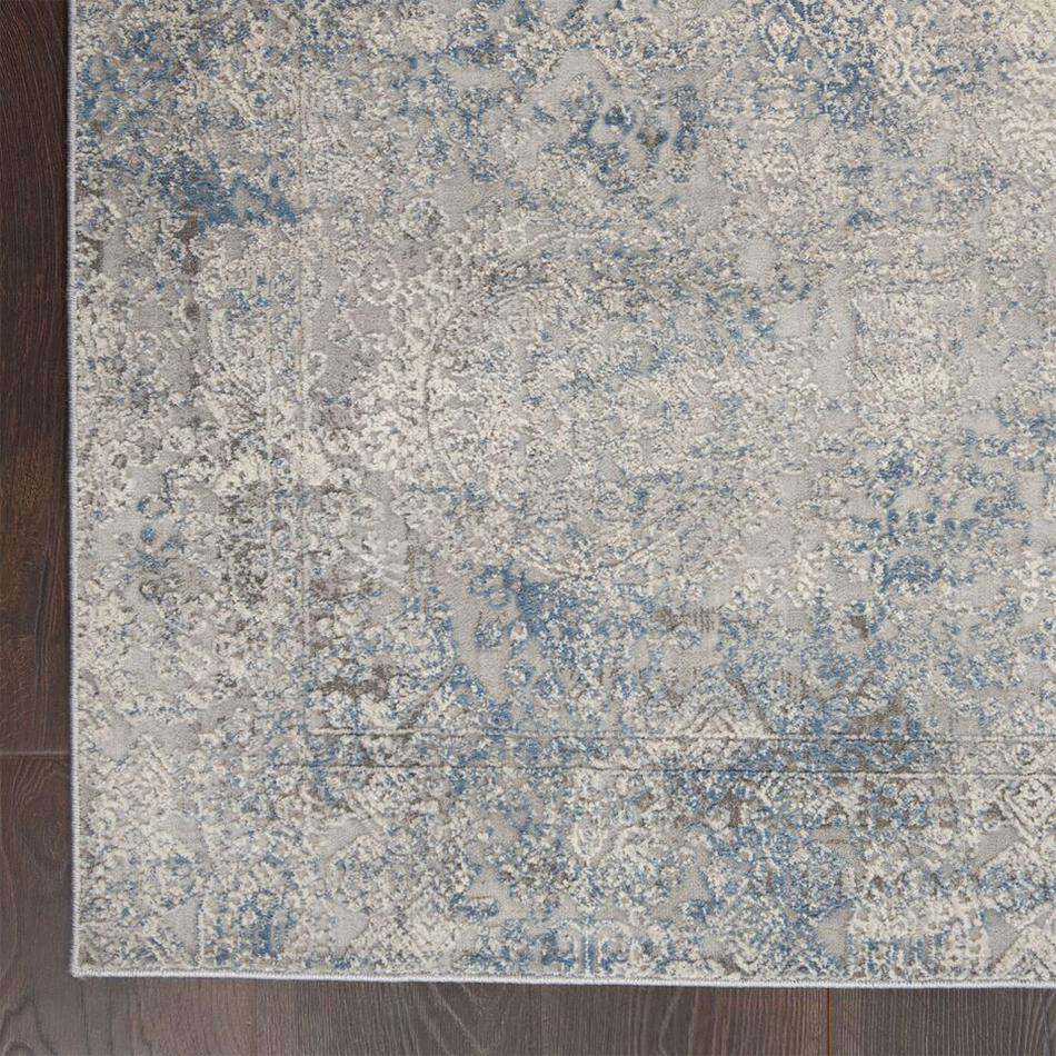 Rustic Textures RUS09 Ivory Light Blue - Image 4