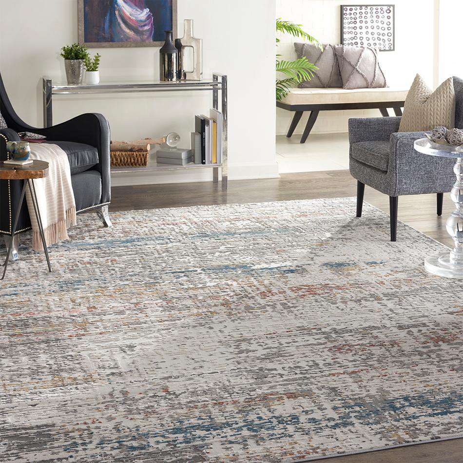 Rustic Textures RUS14 Light Grey Multi