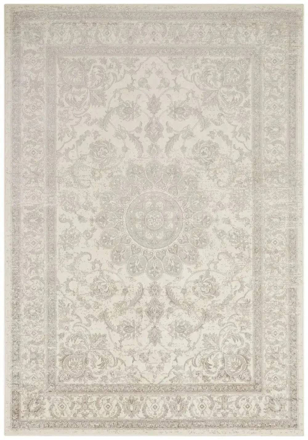 Sam 104220 Cream Anthracite Rug - Image 3