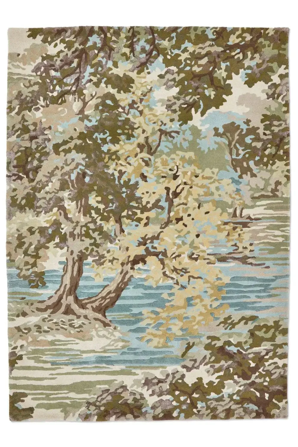 Sanderson Ancient Canopy Fawn/Olive Green 146701 - Image 5