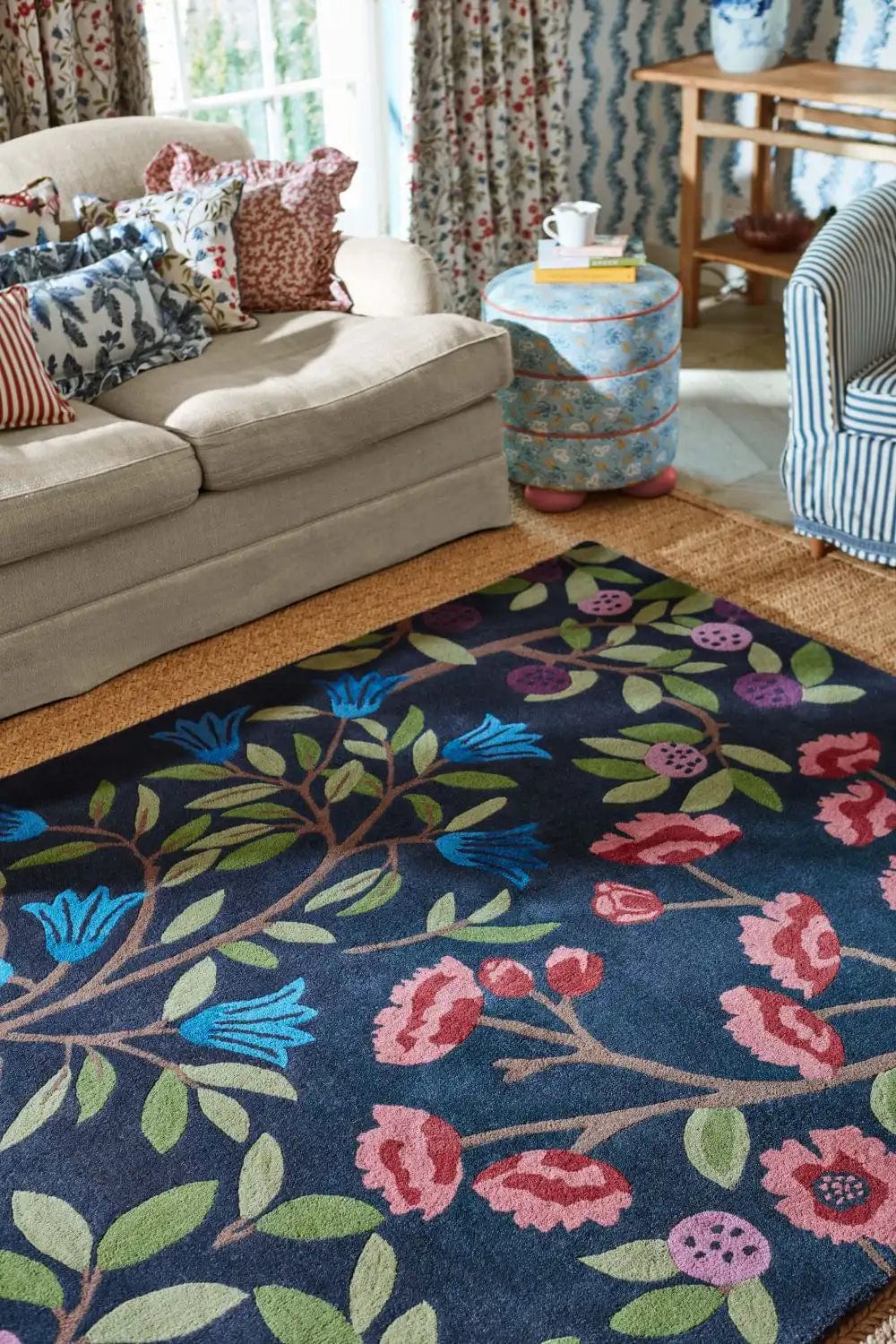 Sanderson Foraging Indigo 146618 - Image 3