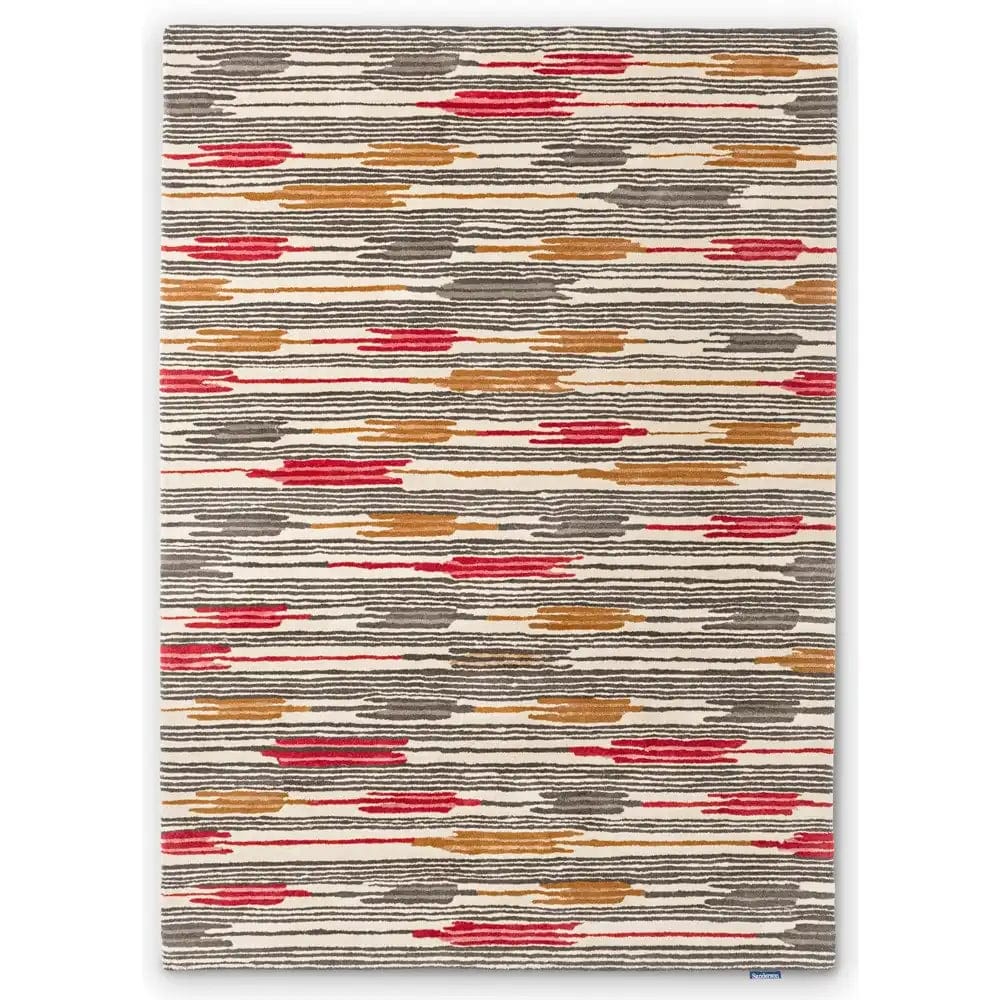 Sanderson Ishi Red Charcoal 146000