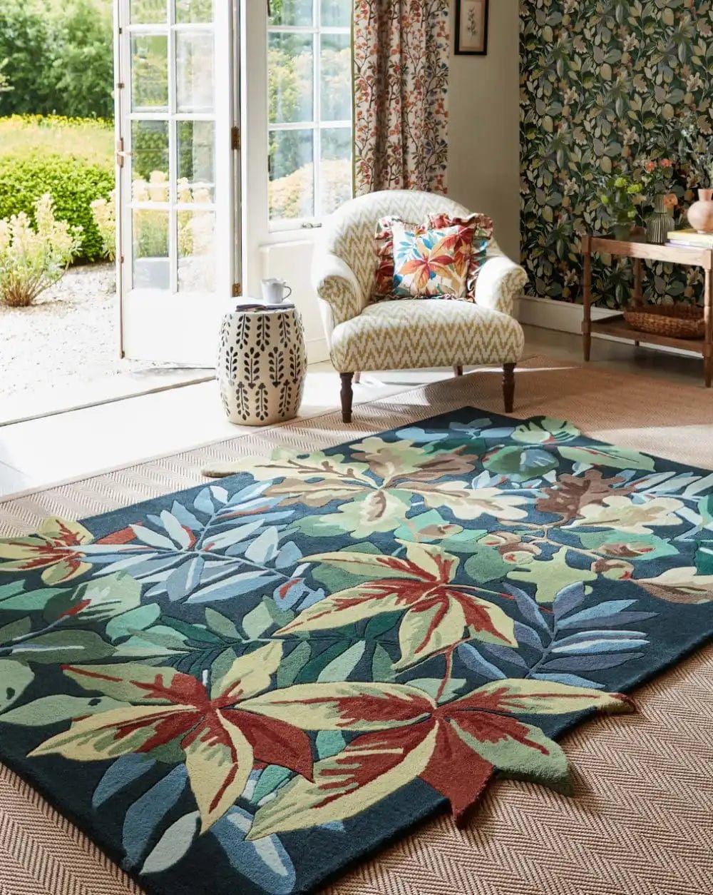 Sanderson Robins Wood Forest Green 146508 - Image 2