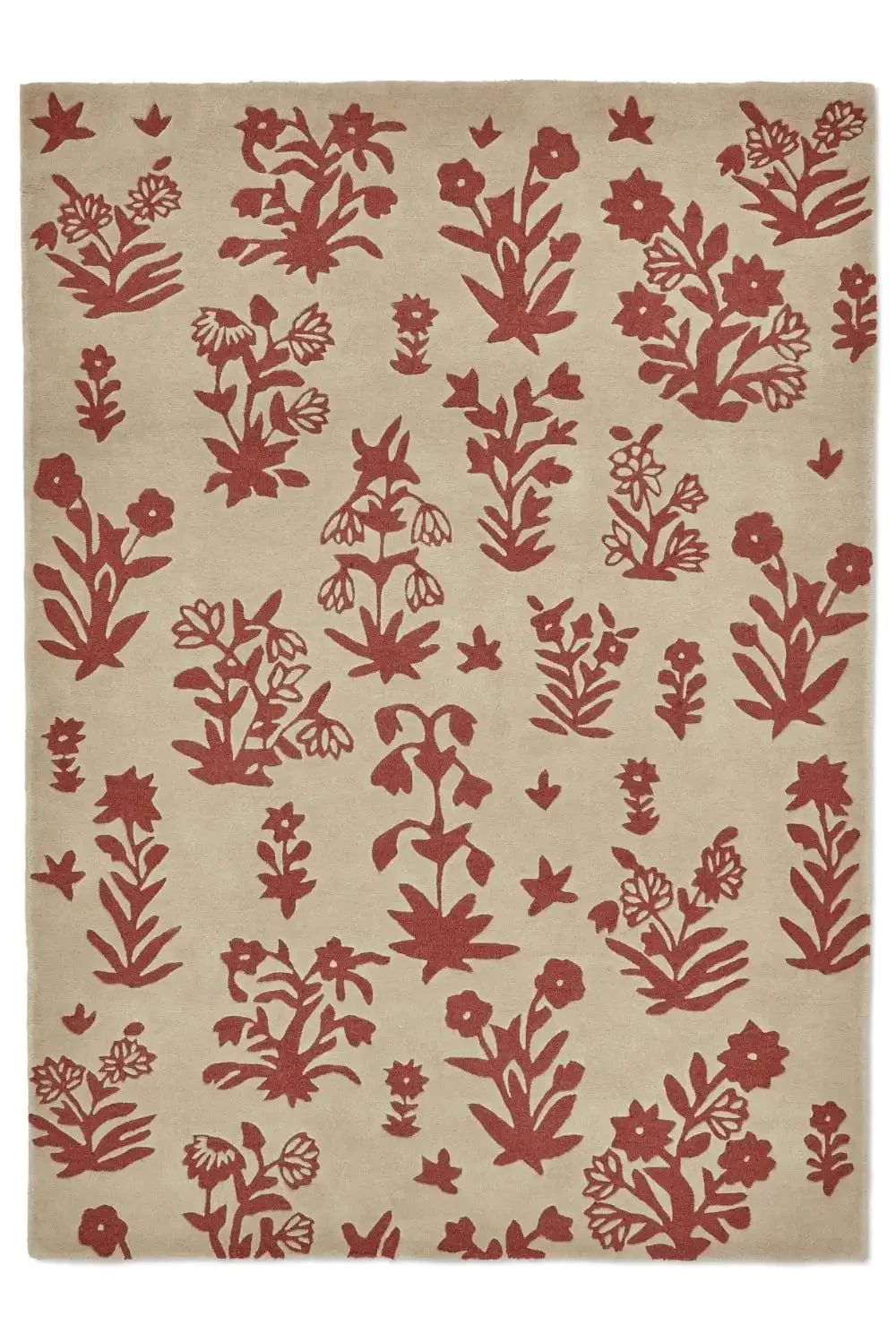 Sanderson Woodland Glade Linen/Russet Brown 146801 - Image 2