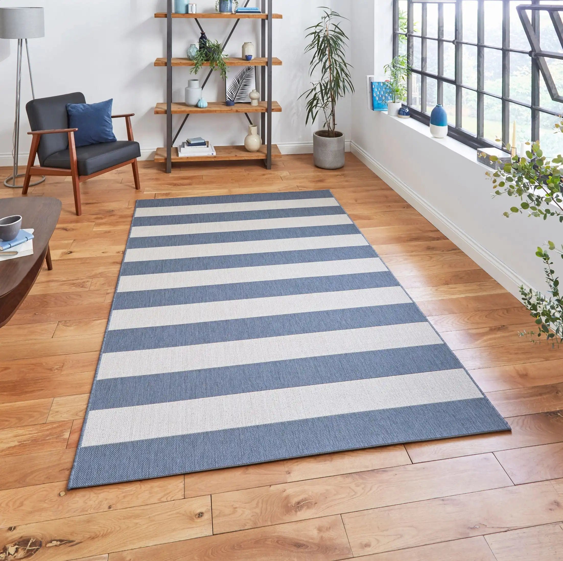 Santa Monica 48644 Blue/Light Beige - Image 3