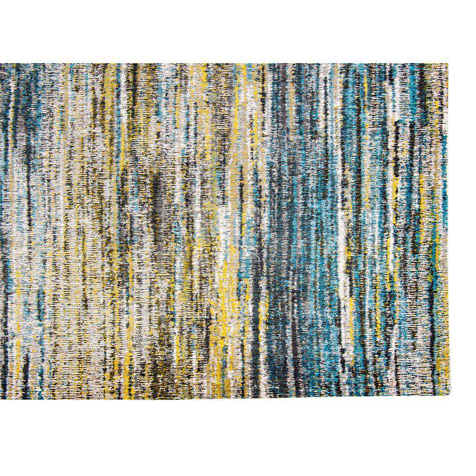 Sari 8873 Blue Yellow Mix - Image 4