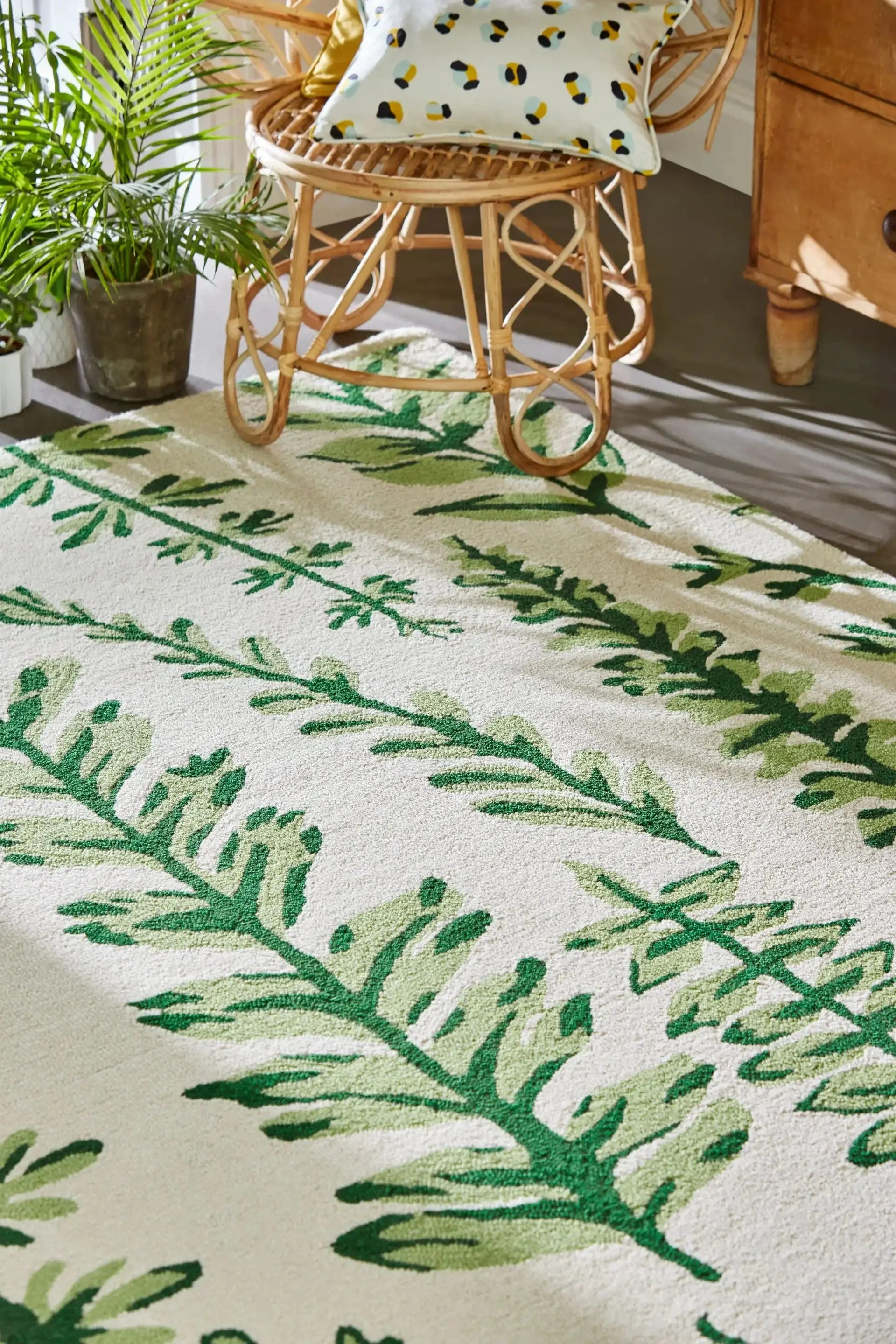 Scion Screen Printed Ferns Juniper 125907 - Image 3