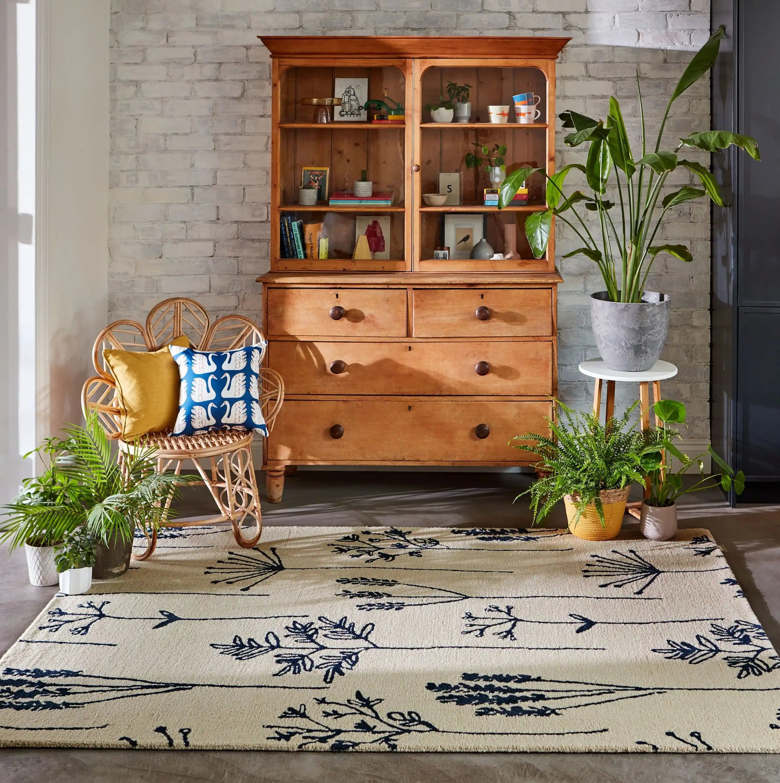 Scion Screen Printed Stipa Denim 126408