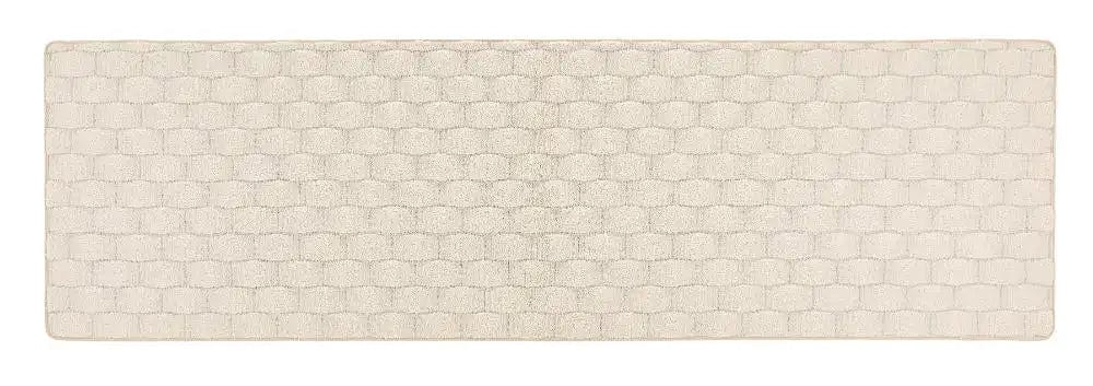 Sculptured Washable Basket Weave Ivory - Image 4
