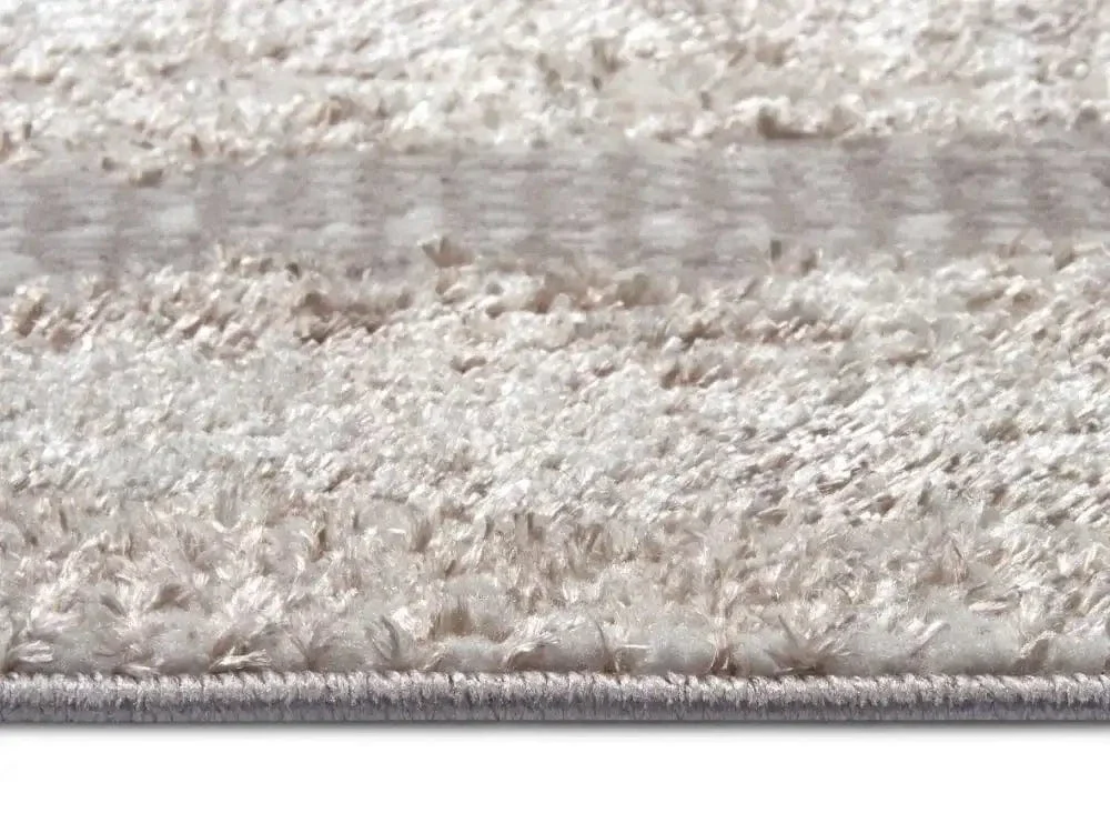 Shine 105919 White Cream Silver Rug - Image 3