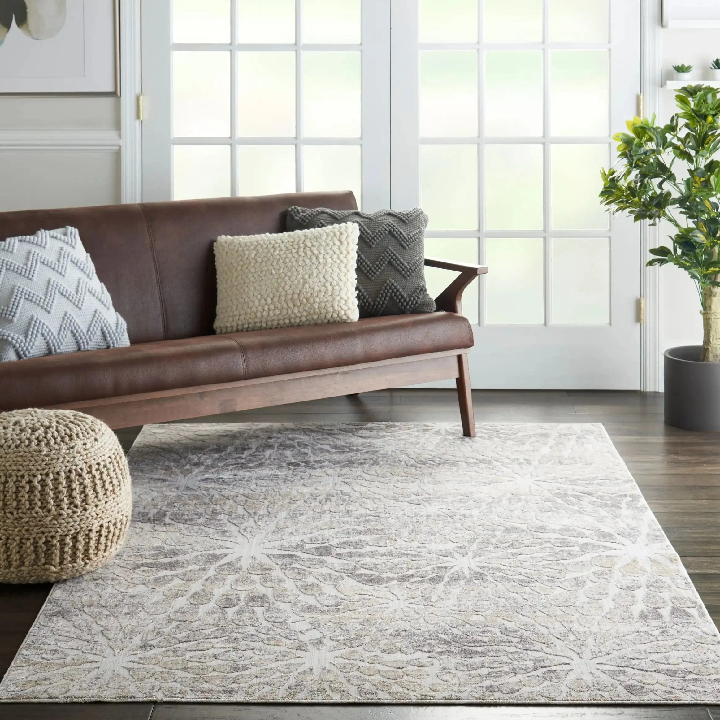 Silky Textures SLY07 Ivory Beige Runner
