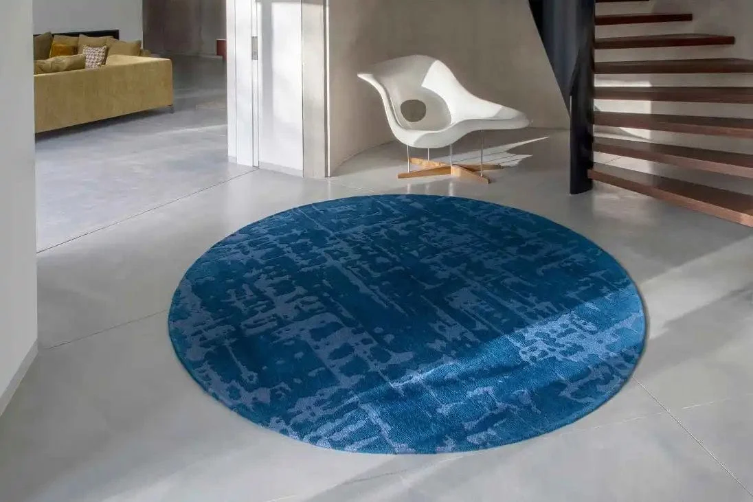 Structures Baobab 9250 Suarez Blue Rugs - Image 4