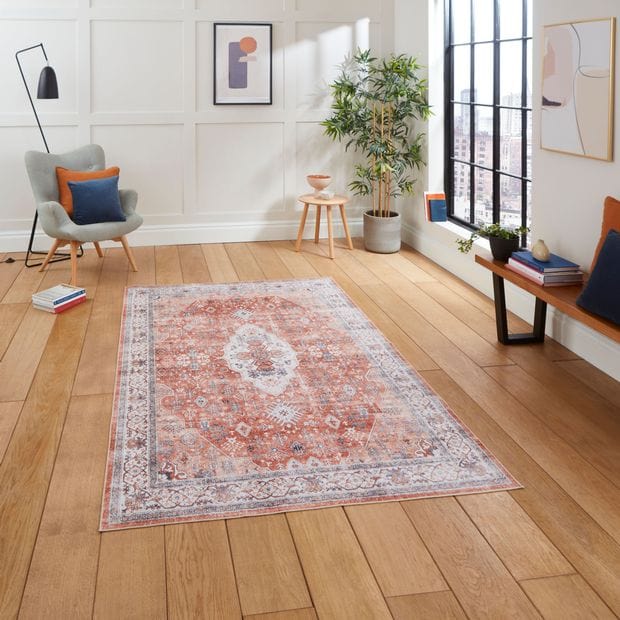 Tabriz Washable H1156 Terra