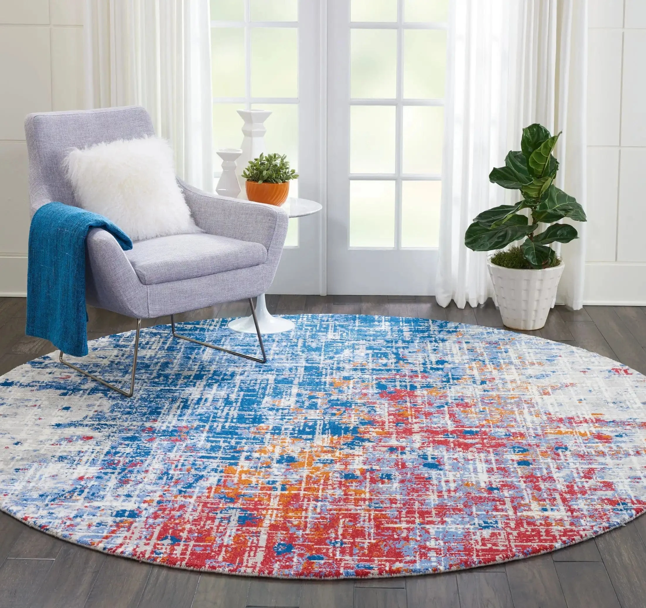 Twilight Nourison TWI25 Red Blue - Image 4