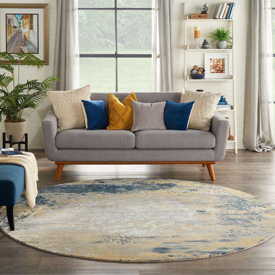 Twilight TWI22 Navy Gold Round