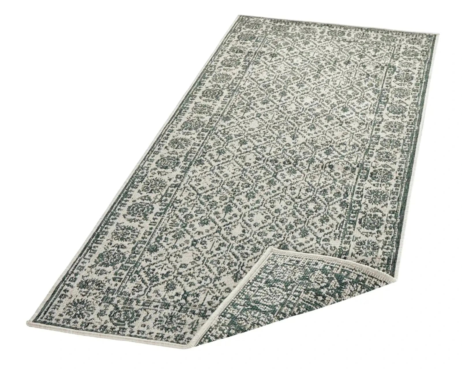 Twin 103115 Green Cream Rug - Image 6