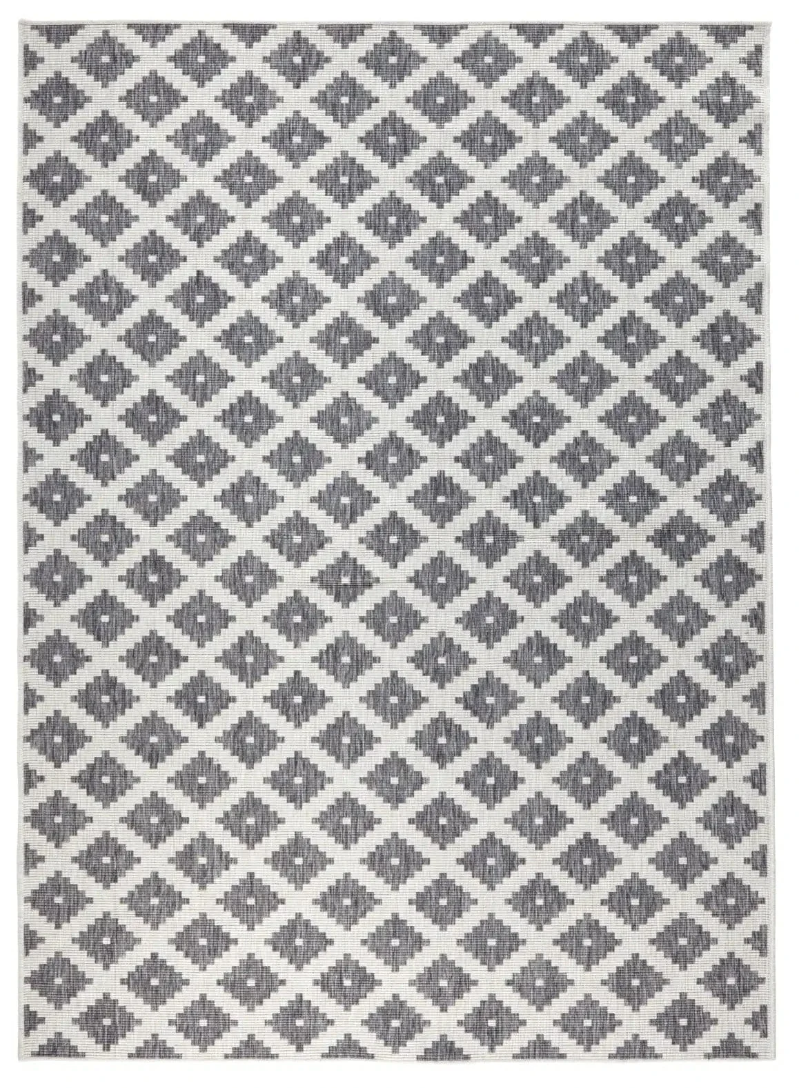 Twin 103126 Grey Cream Rug - Image 2
