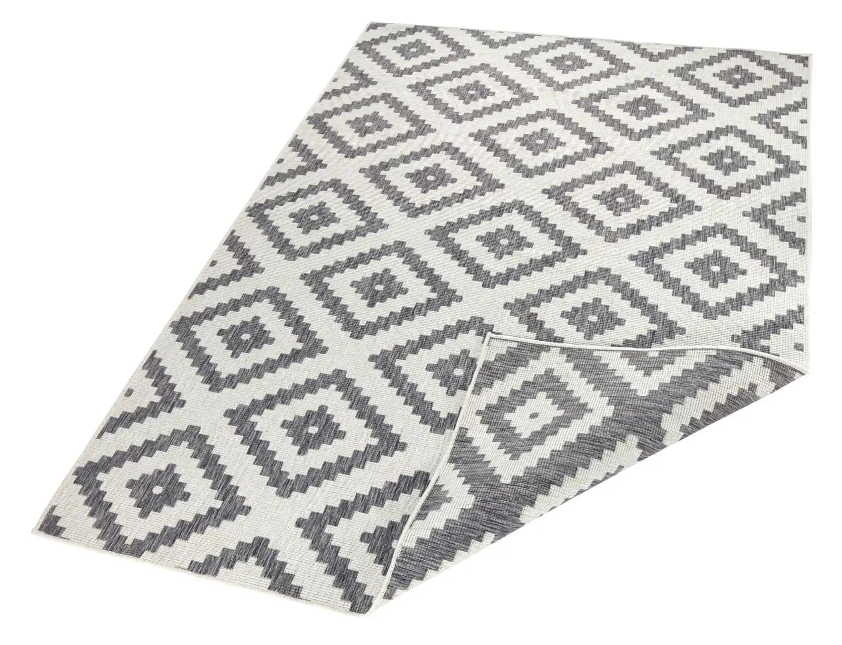 Twin 103132 Grey Cream Rug - Image 5