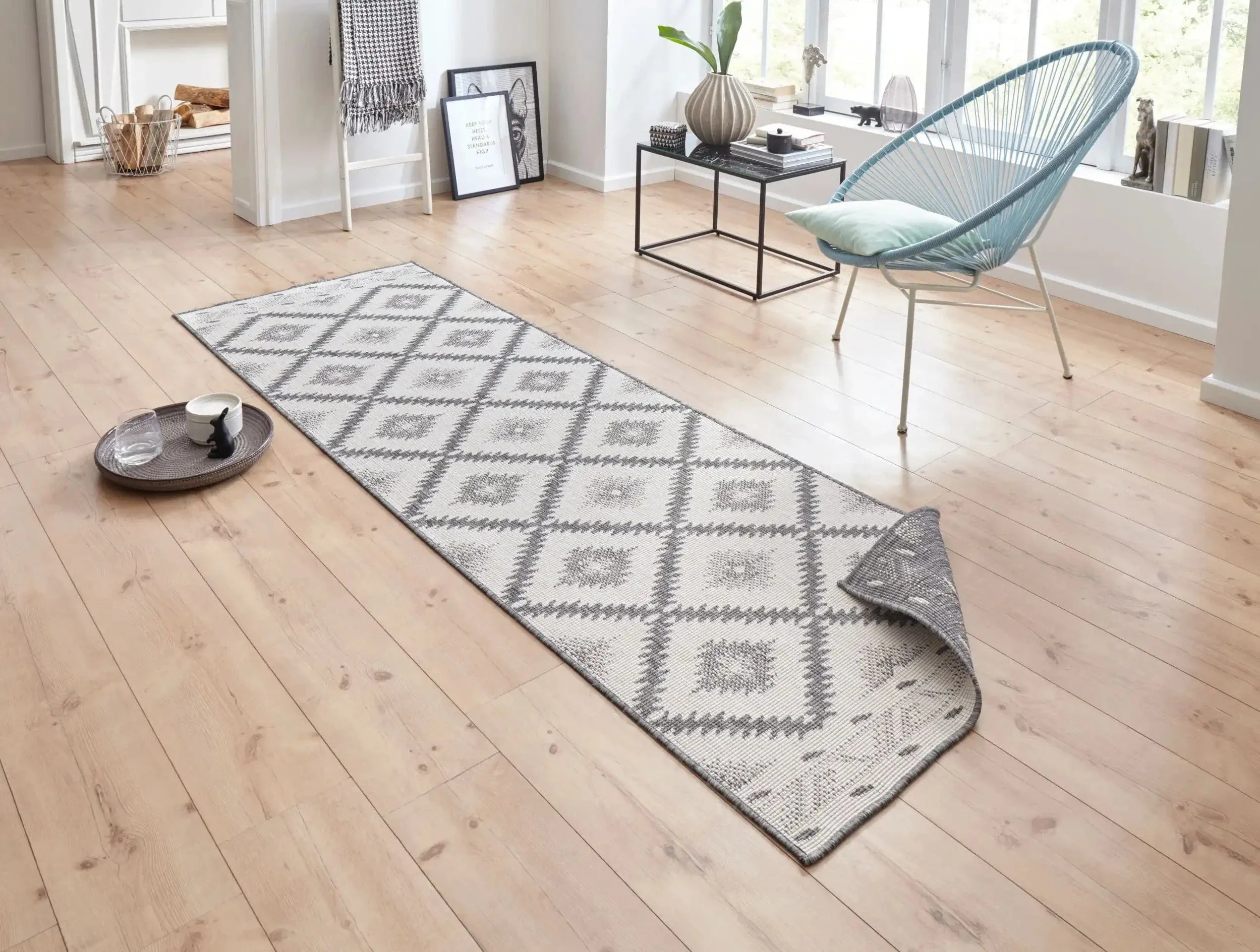 Twin Supreme 103428 Malibu Grey Cream Rug - Image 5