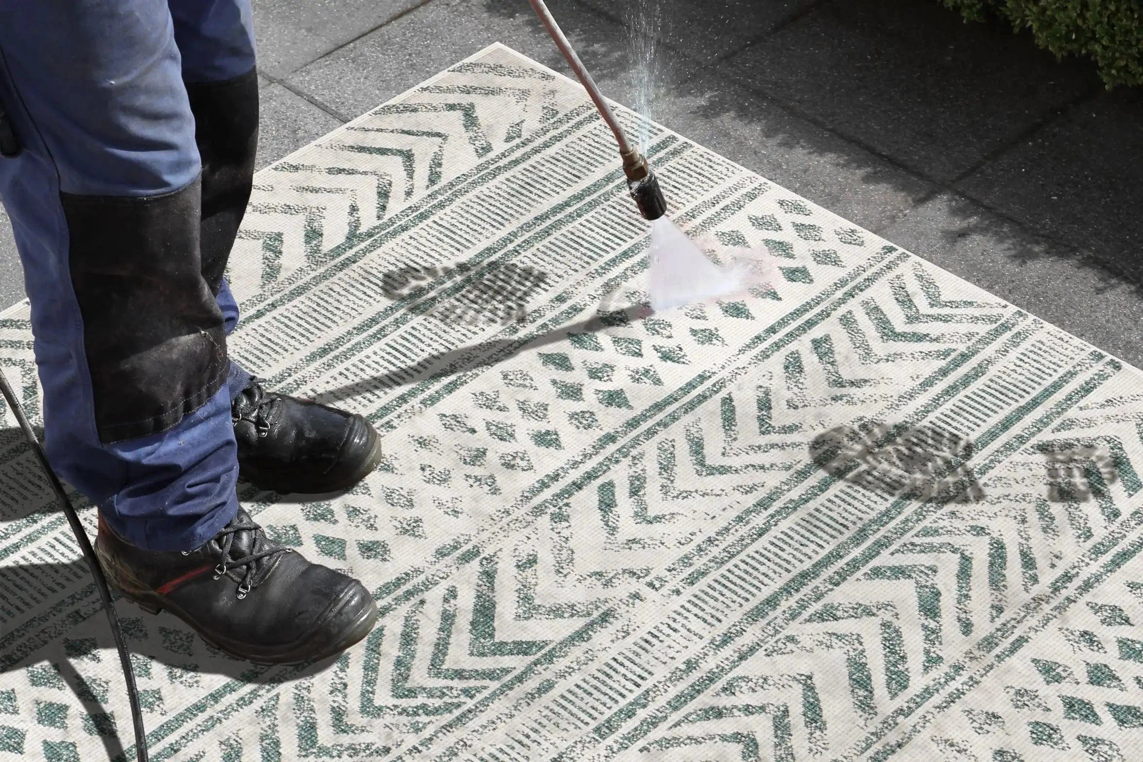 Twin Supreme 103861 Biri Green Cream Rug - Image 6