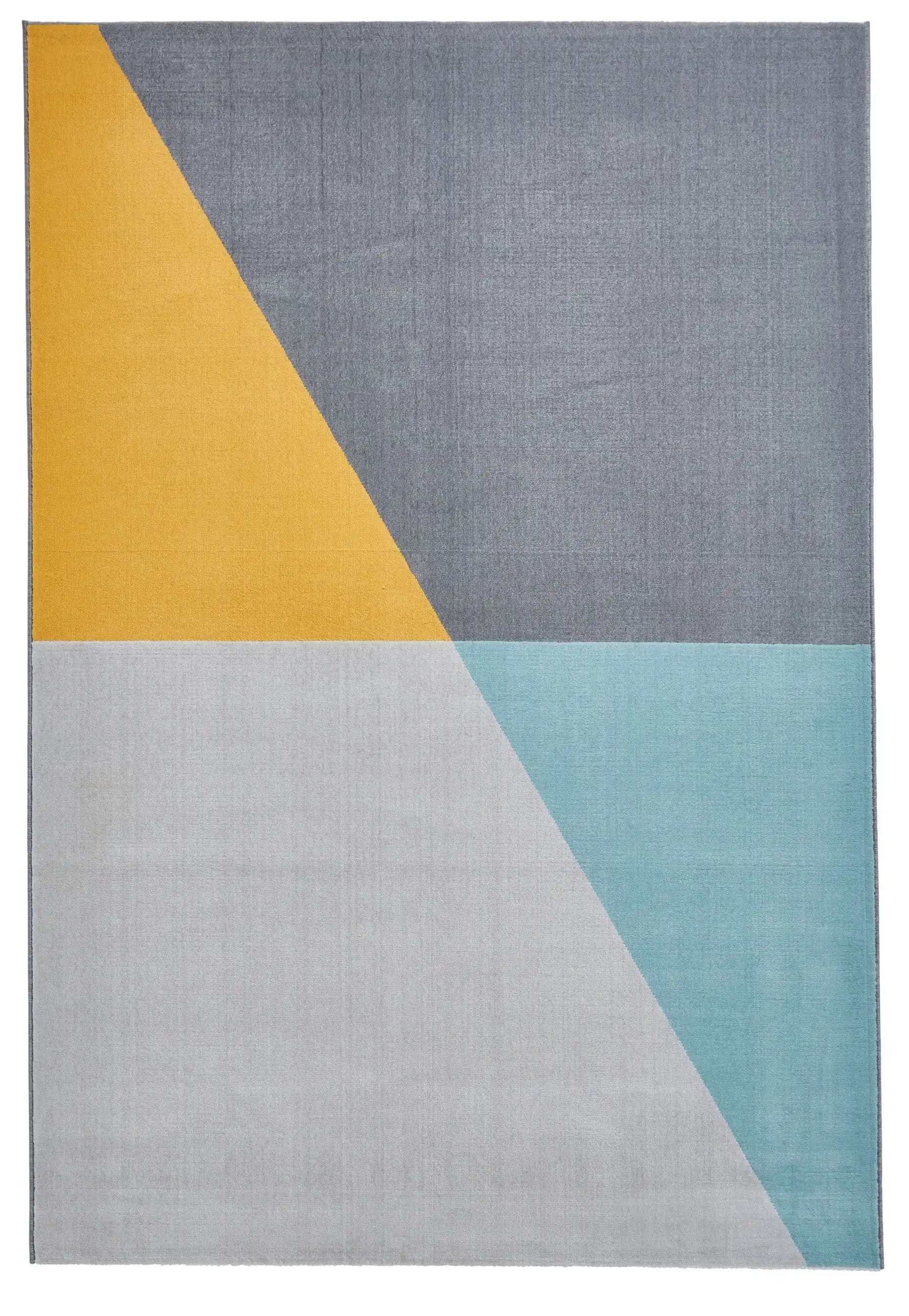Vancouver 18487 Grey/ Blue/ Yellow - Image 5