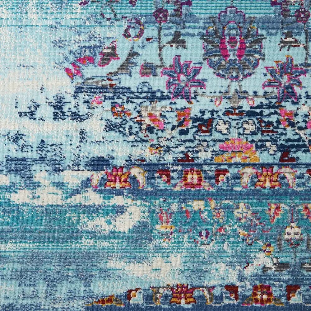 Vintage Kashan VKA02 Blue - Image 2
