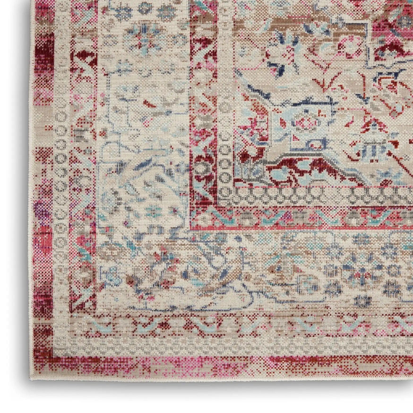 Vintage Kashan VKA07 Red Ivory - Image 4