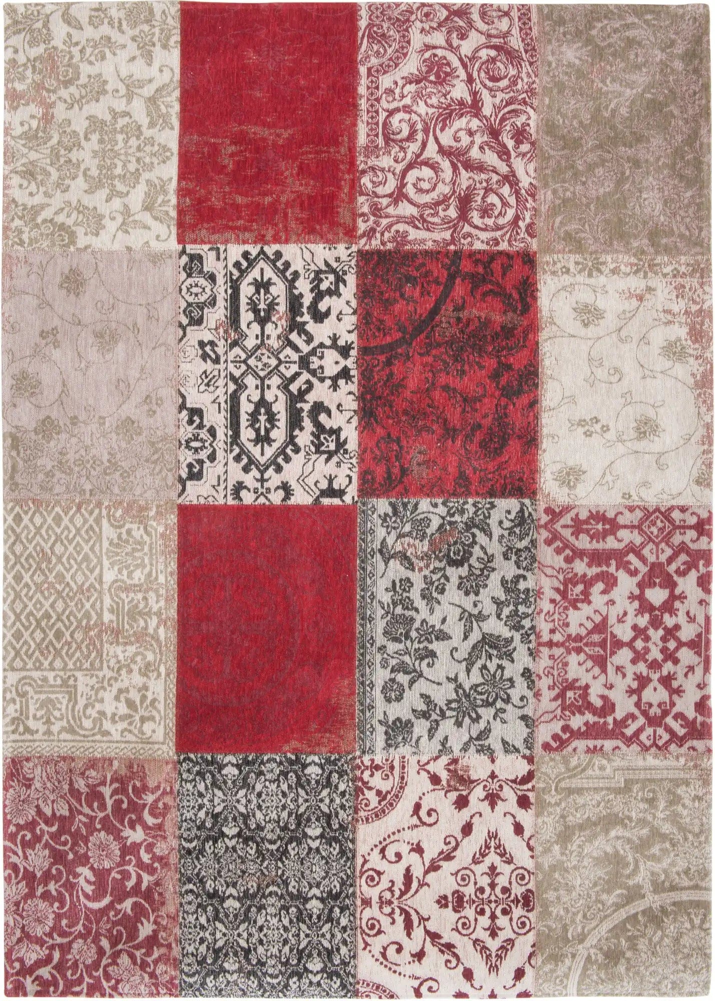 Vintage 8985 Antwerp Red Rugs - Image 2