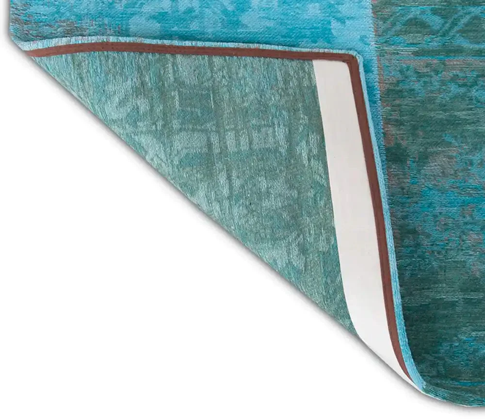 Vintage 8015 Azure Blue Rugs - Image 4