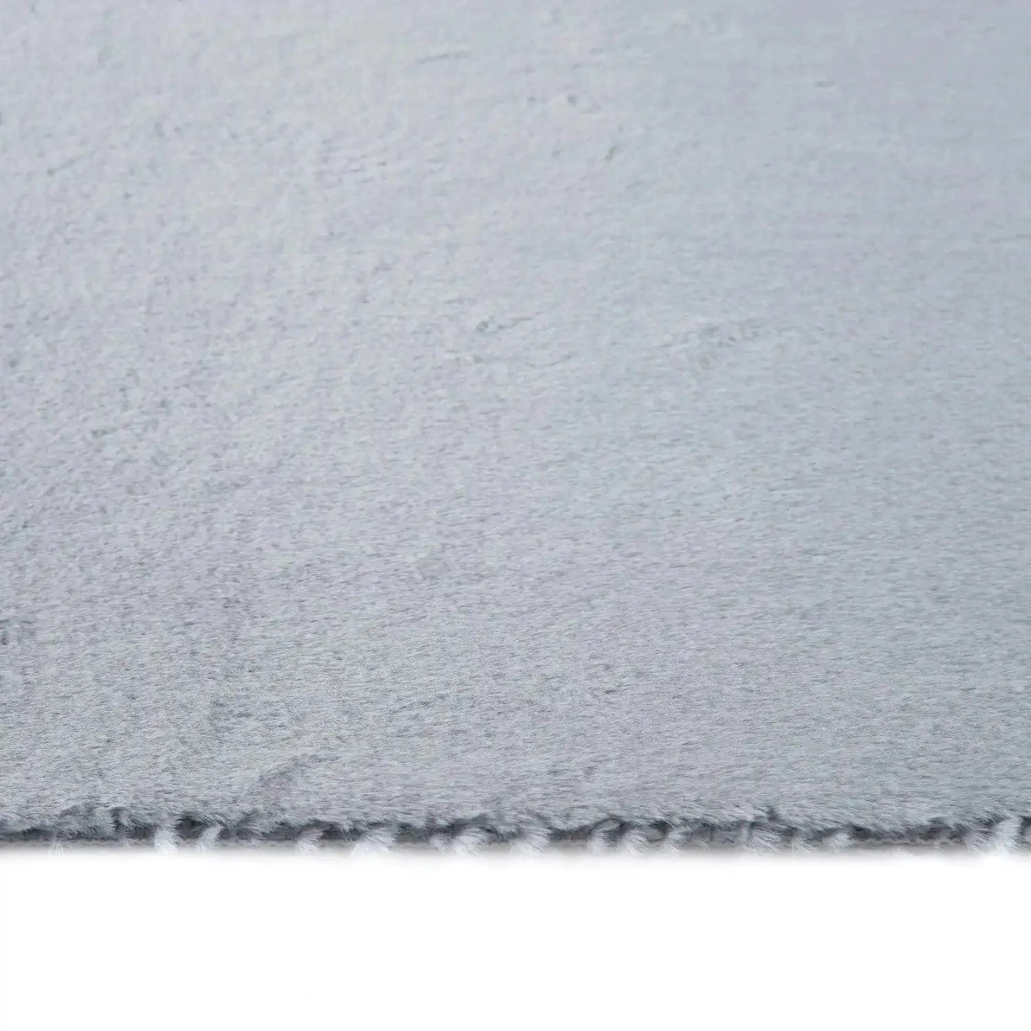 Washable Faux Fur Grey Faux - Image 4