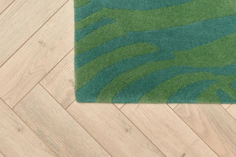 Woven Edge Runners PARADISE C2-GREEN - Image 3